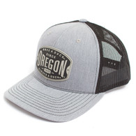 Oregon, PVC Patch, Trucker, Adjustable, Hat